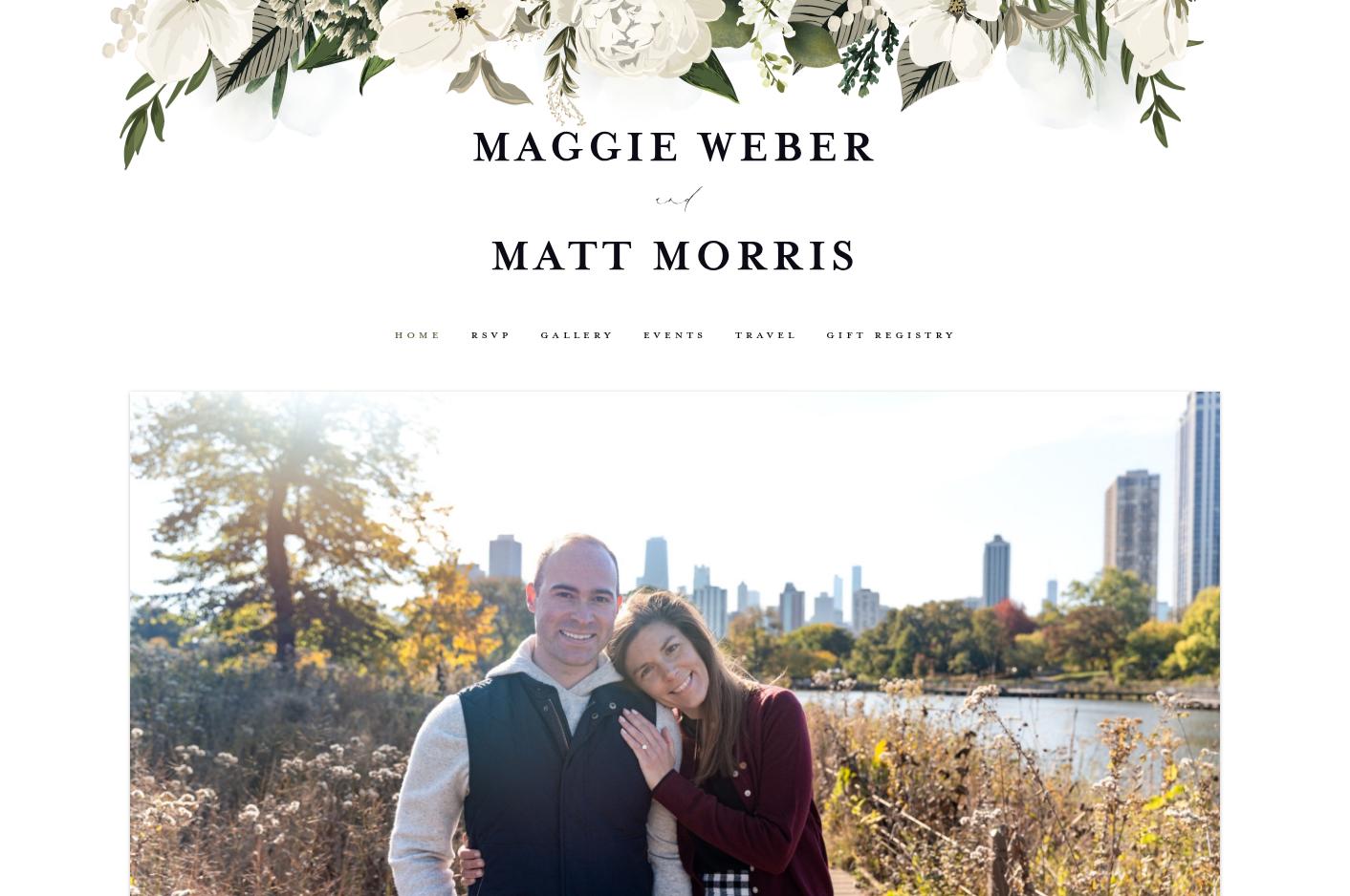 Maggie Weber & Matt Morris's Wedding Website — Minted